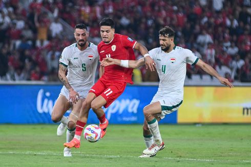 LIVE Timnas Indonesia Vs Irak 0-2, Ali Jasim Manfaatkan Kesalahan Ernando Ari