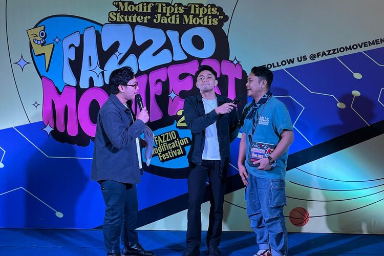 Atenx Katros jadi juri di ajang modifikasi Fazzio Modifest 2025