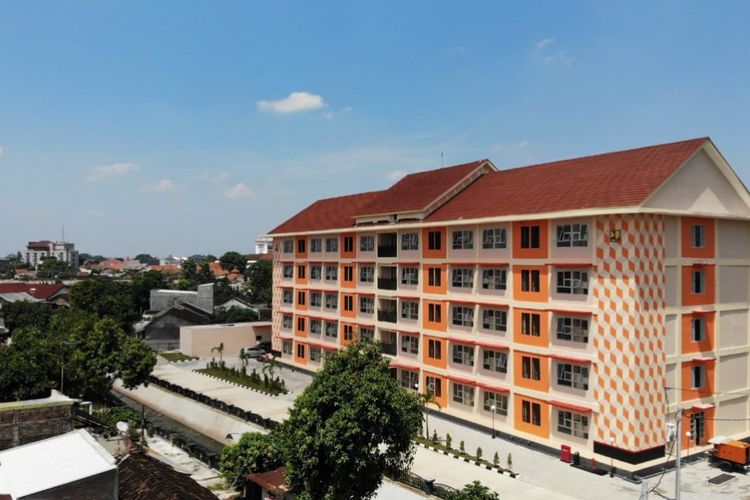 Ilustrasi rumah susun (rusun).