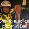 Viral Video Polisi Disuap untuk Kawal Turis Asing di Bali