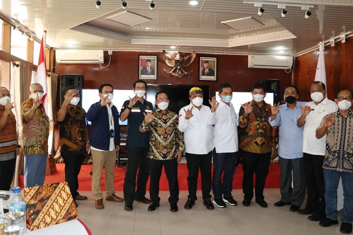 Kunjungan Komisi VII DPR RI untuk melihat pembangunan PLTA Asahan 3 di Sumut