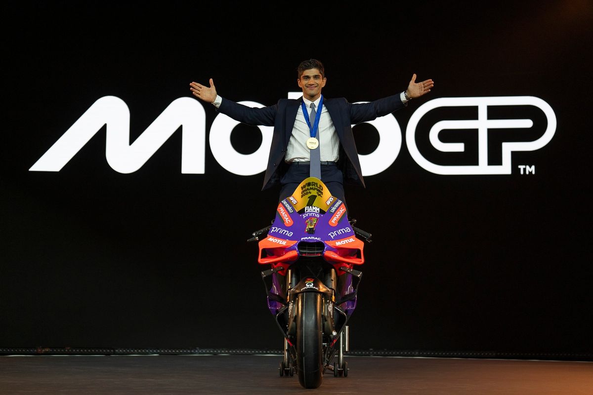 Jorge Martin menjadi juara dunia MotoGP 2024