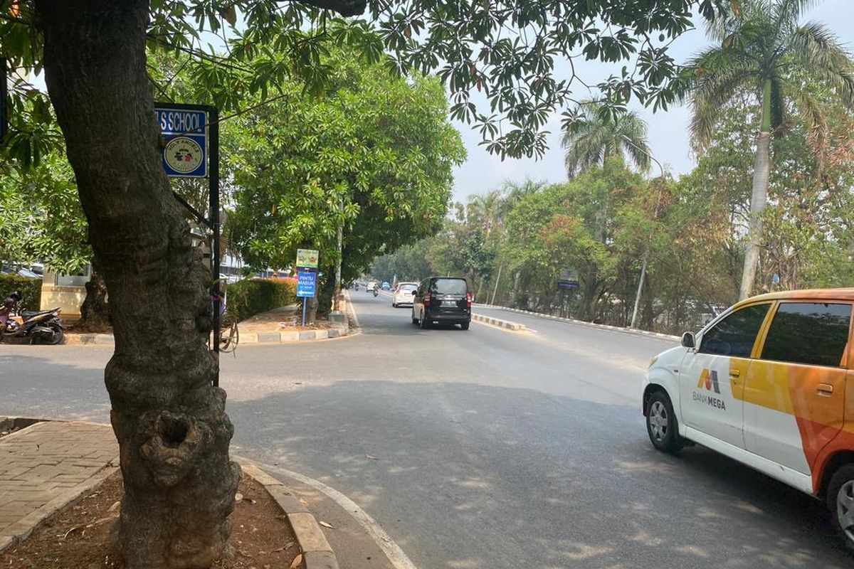 Remaja berinisial MA (18) tewas saat hendak balap liar di Jalan Taman Aries, Kembangan, Jakarta Barat. Foto didokumentasikan pada Senin (2/10/2023). 