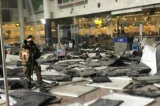 Polisi Brussels Rilis Gambar Tiga Terduga Pelaku Serangan Teror di Bandara Brussels
