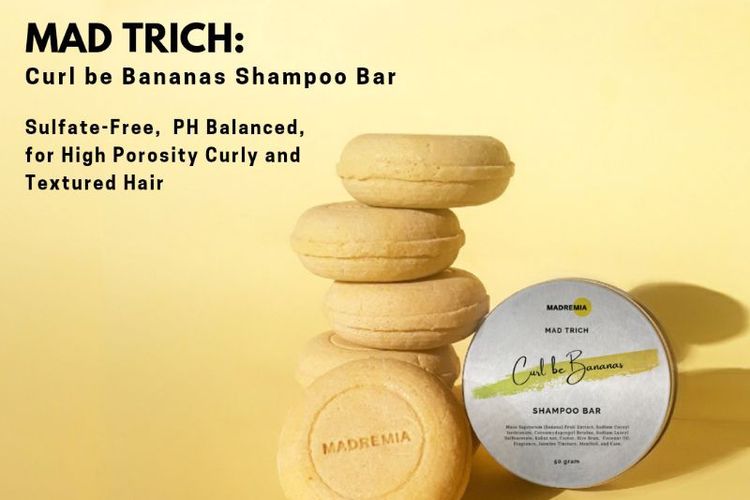 Mad Trich: Curl de Bananas Shampoo Bar.