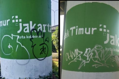 Mural Pemprov DKI Jakarta di Cilandak Timur Dirusak Oknum Tak Bertanggung Jawab