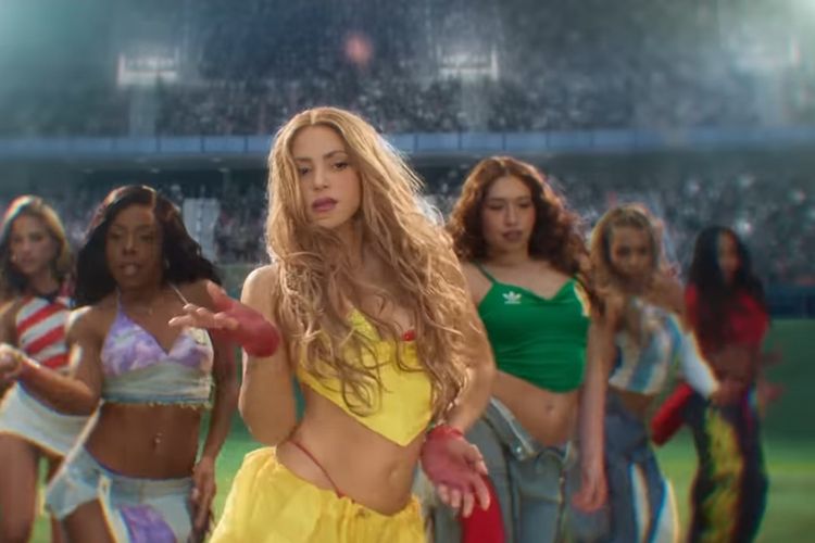 Shakira Rilis Musik Video 'Dai Dai' untuk Piala Dunia 2026, Ada Penampilan Mbappe hingga Messi