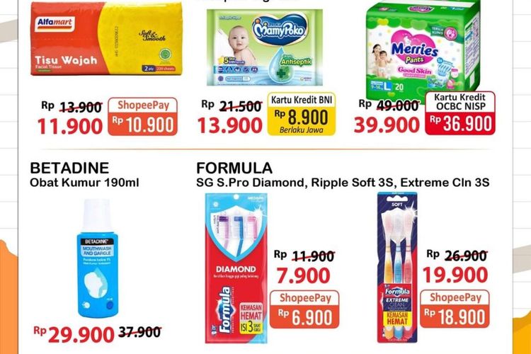 Katalog promo Alfamart periode 19-21 November 2021.