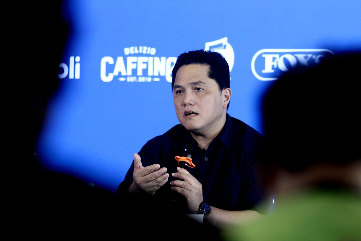 Ketua Umum PSSI Erick Thohir.