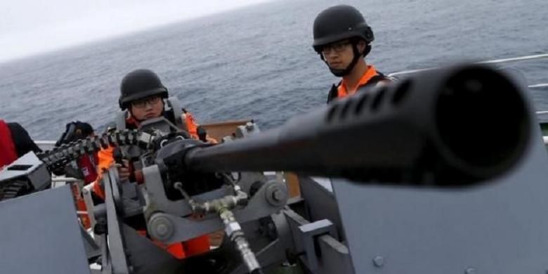 Militer China menggelar latihan skala besar di pantai tenggara negaranya menjelang pelantikan pemimpin Taiwan.