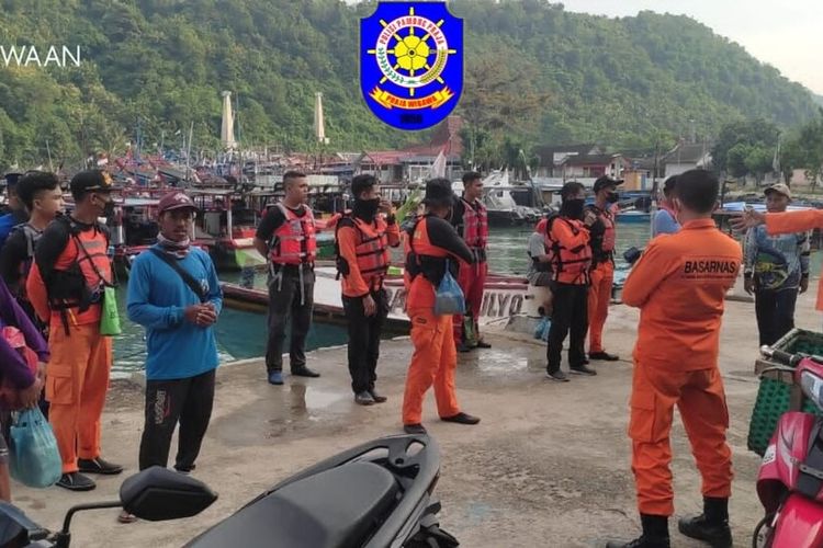 Operasi Pencarian Nelayan Hilang di Gunungkidul, DI Yogyakarta Kamis (5/5/2022)