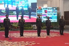 Jokowi Anugerahkan Bintang Bhayangkara Nararya untuk 4 Personel Polri