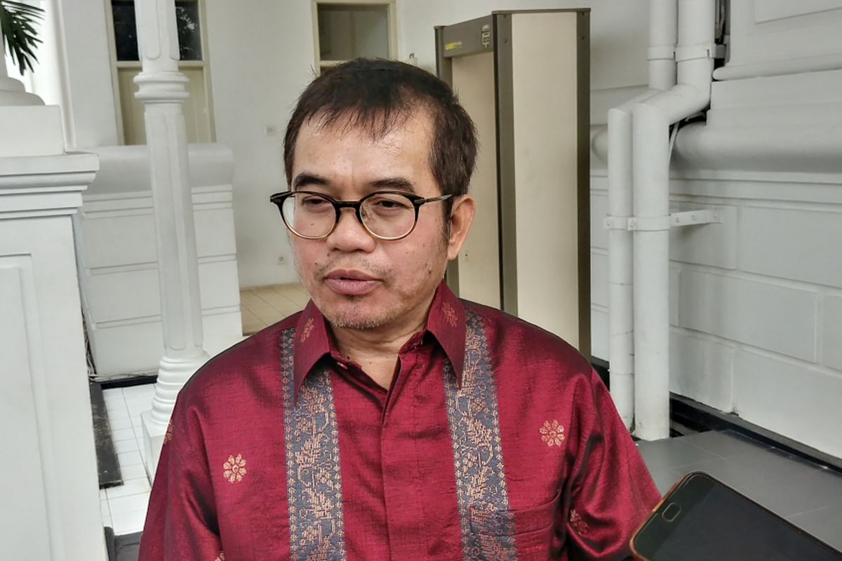 Kepala Unit Kerja Presiden Pemantapan Ideologi Pancasila (UKP-PIP) Yudi Latif 