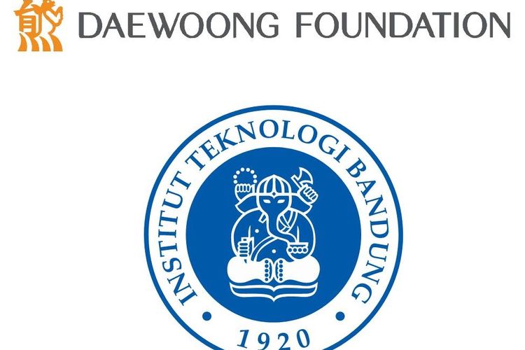 Logo Daewoong Foundation dan ITB.