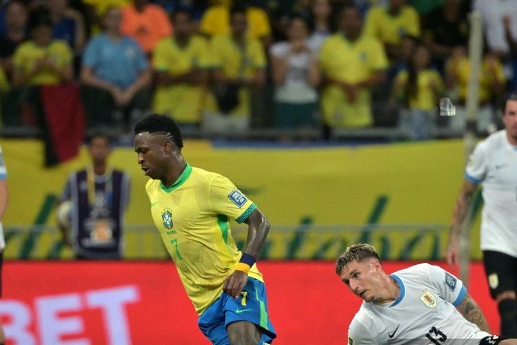 Hasil Brasil Vs Uruguay: Gol Gerson Selamatkan Tim Samba