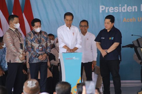 Jokowi Hidupkan Lagi Pabrik Pupuk di Aceh: Berpuluh Tahun Kita Diamkan Aset Sebesar Ini