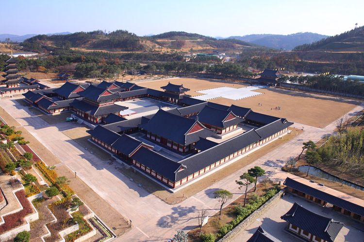 Baekje Historical Complex, salah satu destinasi wisata sejarah di Chungcheongnam-do. 