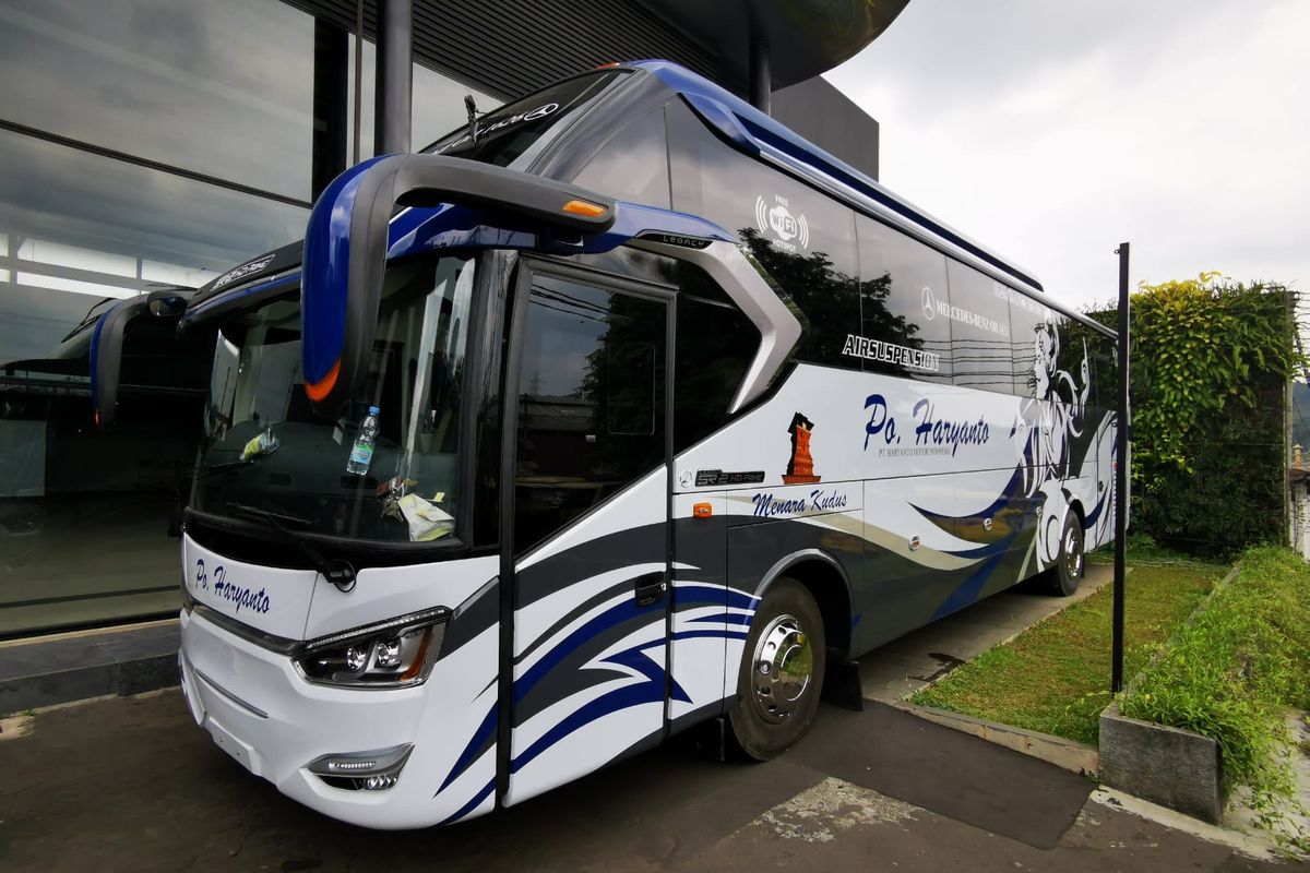 Bus AKAP baru PO Haryanto