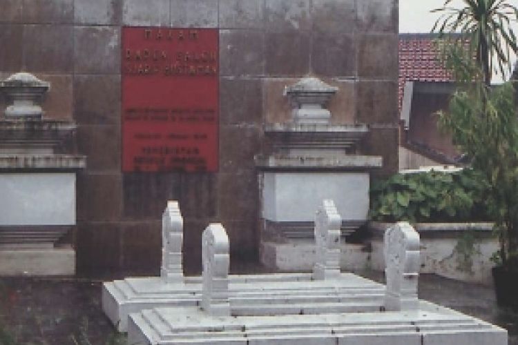 Makam Raden Saleh di Bogor, Jawa Barat. 