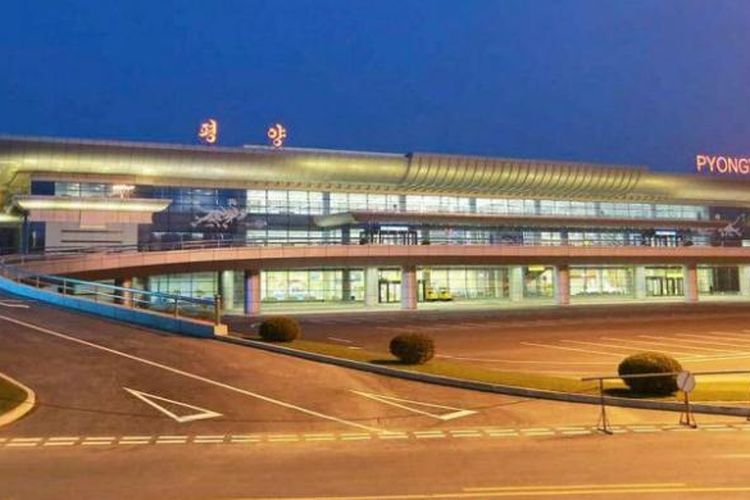 Bandara internasional baru Pyongyang resmi beroperasi pada Rabu (1/7/2015).