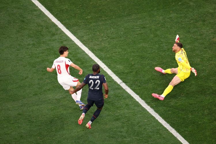 Hasil HT Turkiye Vs AS 2-1: Arda Gueler dkk Kejutkan Tuan Rumah