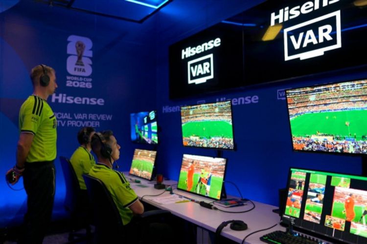 Wasit VAR di Piala Dunia 2026.