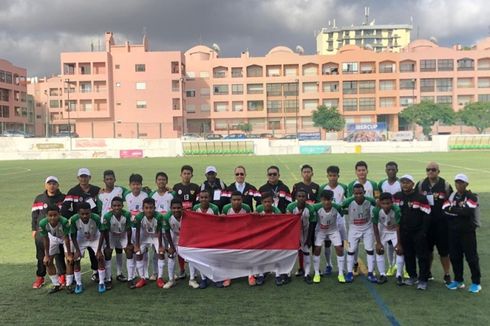 Timnas Pelajar U-15 Kemenpora Juara Grup di Portugal