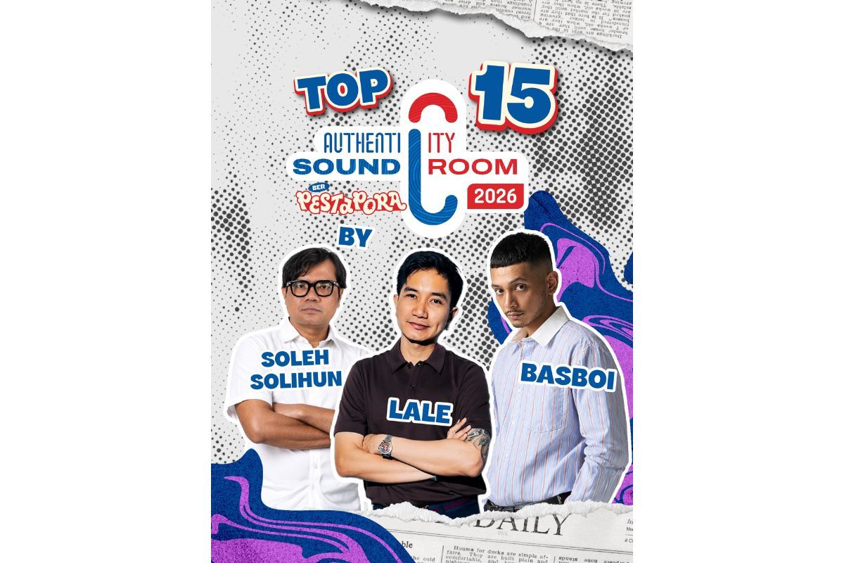 Soleh Solihun, Lale, dan Basboi berperan sebagai kurator yang menyeleksi dan mengulas ribuan karya musisi independen dalam ajang Authenticity Soundroom 2026.