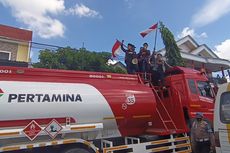 Demo Tolak Kenaikan Harga BBM di Pamekasan, Mahasiswa Bajak Truk Tangki Pertamina