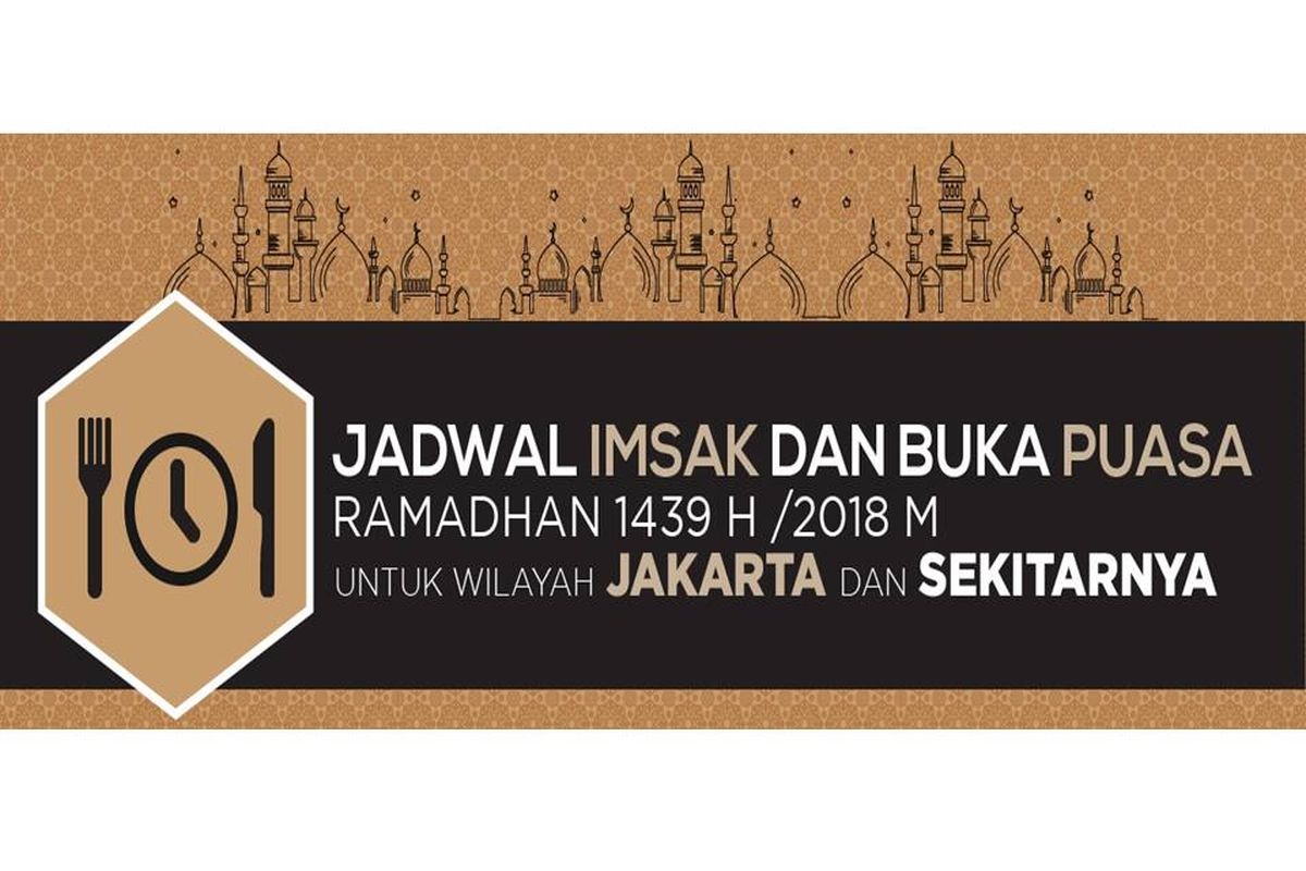 Jadwal imsak dan buka puasa di Jakarta