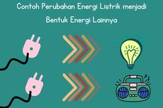 Contoh Perubahan Energi Listrik menjadi Bentuk Energi Lainnya