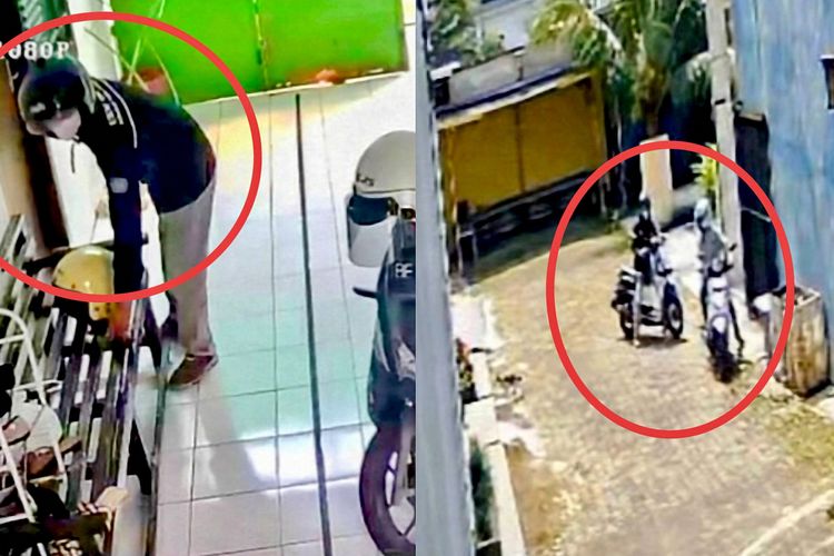 Viral Maling Motor Berseragam PDH Kampus, Beraksi Tiga Kali Sehari di Bandar Lampung, Polisi Buru Pelaku