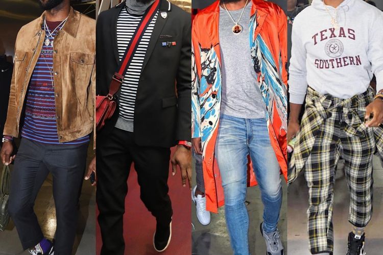 Gaya pakaian yang ramai bisa diterapkan untuk orang yang tinggi