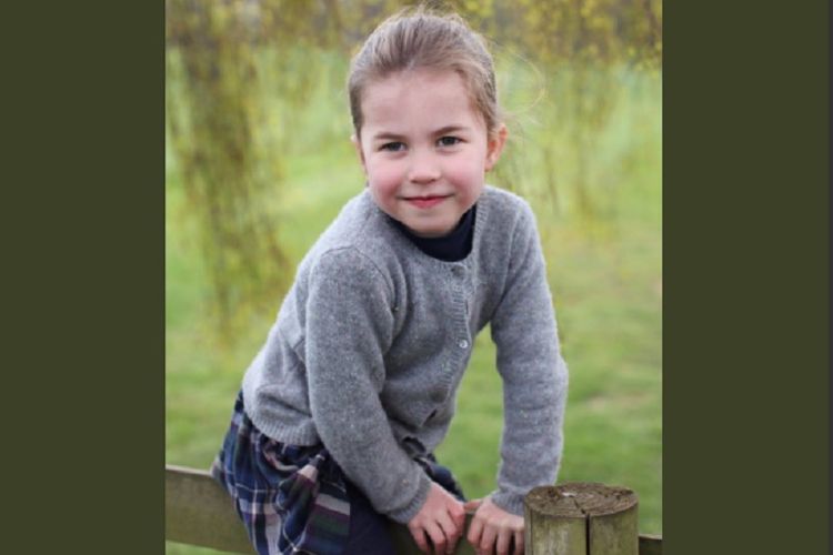 Putri Charlotte berulang tahun ke-4 pada Kamis (2/5/2019). (Twitter/Kensington Palace)