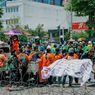 Ratusan Pengemudi Ojol Demo di Kantor Gubernur Jateng, Minta Kenaikan Tarif hingga Asuransi 