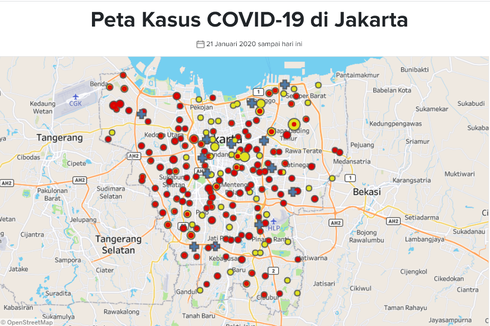 UPDATE: Pasien Positif Covid-19 di Jakarta Jadi 515 Orang, Wilayah yang Terinfeksi Meluas