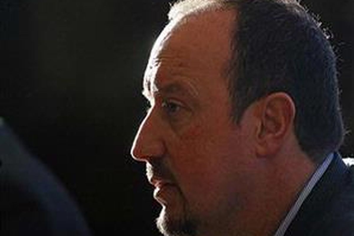 Pelatih Liverpool, Rafael Benitez.