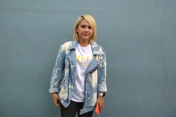 DJ Evelyn Nada Anjani ditemui di kawasan Tendean, Jakarta Selatan, Rabu (6/11/2019).