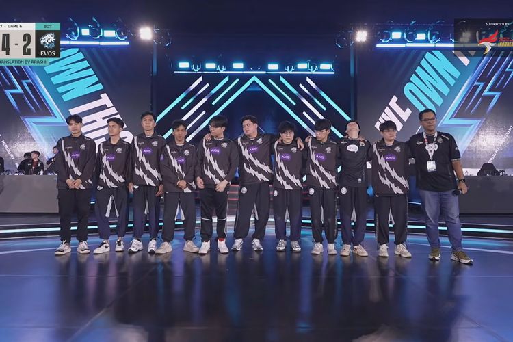 Evos jadi juara tiga MPL S16.