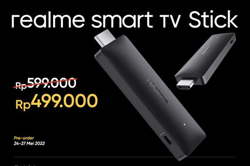 Realme Boyong Smart TV Stick dan TWS Buds Q2s ke Indonesia