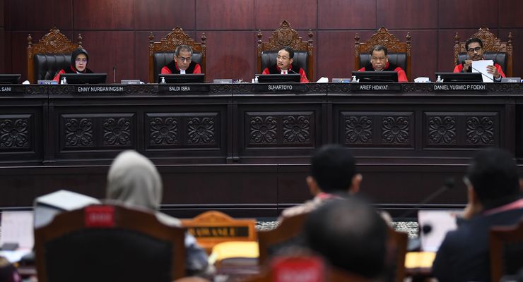 Partisipasi Pilkada Barito Utara Lebih Tinggi Saat PSU, Hakim MK Singgung Politik Uang