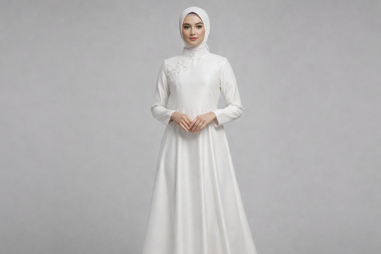 Cheongsam Maxi Dress A-Line