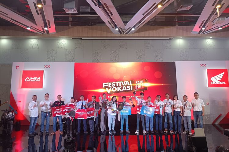 Festival Vokasi Satu Hati 2023 yang diadakan oleh Astra Honda Motor 