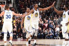 Hasil Final NBA 2018, Warriors Menang di Kandang Cavaliers