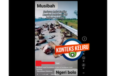 INFOGRAFIK: Kecelakaan Mobil Pengangkut Kambing Dinarasikan Jadi Konten Keliru