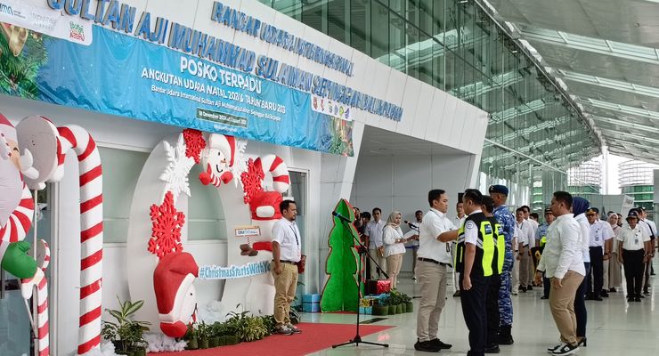 Selama Nataru, Jumlah Penumpang Bandara SAMS Sepinggan Naik 27 Persen