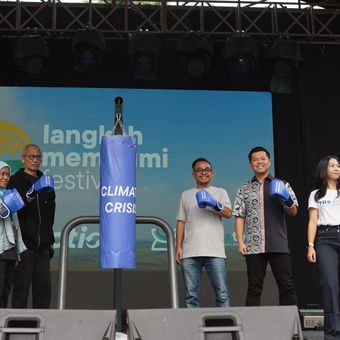 Blibli Tiket Group bersama Ecoxyztem menggelar Langkah Membumi Festival (LMF) 2023 pada 25-26 November di SCBD Park, Jakarta.