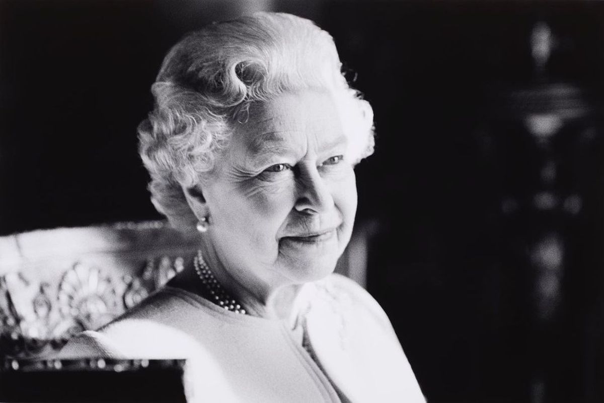 Potret Ratu Elizabeth II.