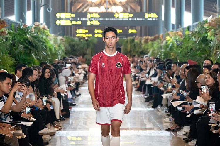 Jersey timnas Indonesia untuk SEA Games 2025.