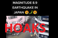 [HOAKS] Informasi Gempa Magnitudo 8,9 di Jepang dan Tsunami